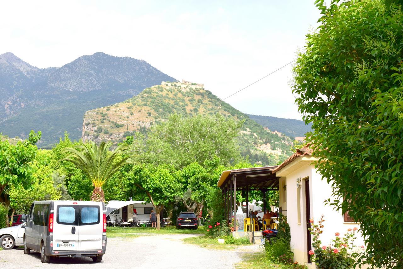 Camping & Bungalows Castle View Mystras Luaran gambar